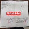 Bán đất mặt tiền đường 7m5 Hoà Minh 30, sát biển Nguyễn Tất Thành