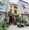 Cho thuê nhà ở ngõ 61 Lạc Trung, Hai Bà Trưng dt 56m2 Thiết kế 4 tầng 4 ngủ, oto vào nhà