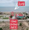 Ngộp, giảm 40% lô E mặt biển Seaside Hòa Phú  125m2 TC ( 5×25)  2,75 tỷ