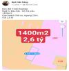 1445m2 ngang 25m cạnh khu dân cư khu phố 3,4 Hàm Tiến
