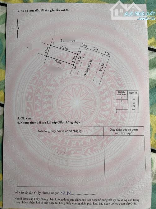 SIÊU PHẨM TĐC ĐỐNG CHUỐI – TRUNG TÂM HỒNG BÀNG – 62M GIÁ 3,5 TỶ