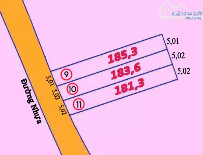 💥 Mở bá.n 3 lô Full Thổ cư Khánh Trung - Vị trí khu dân cư, đường bê tông ô tô, đầu tư💥 - 3