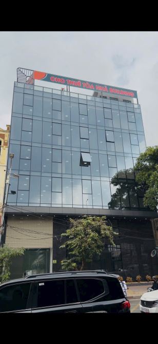 TOÀ VĂN PHÒNG MP GẦN TAM TRINH 109M 8T MT 16M THANG MÁY THÔNG SÀN GIÁ TẦM 500TR/m