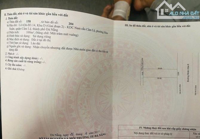 📌📌📌LÀM VIỆC TRỰC TIẾP GIÁ TỐT !!! Bán đất Nhân Hòa 6, Hòa Xuân - 2