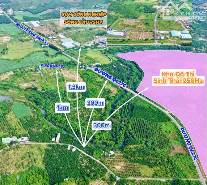 💥Mở b.án 12 lô Full Thổ cư xã Sông Cầu, chỉ từ 199 triệu - Ngay cạnh đường QL27C💥 - 5