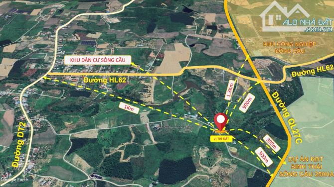 💥Mở b.án 12 lô Full Thổ cư xã Sông Cầu, chỉ từ 199 triệu - Ngay cạnh đường QL27C💥 - 6