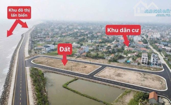 Đất nền Hải Hậu, mặt biển, đón đầu dự án Xuân Thiện và Khu kinh tế Ninh Cơ - 2