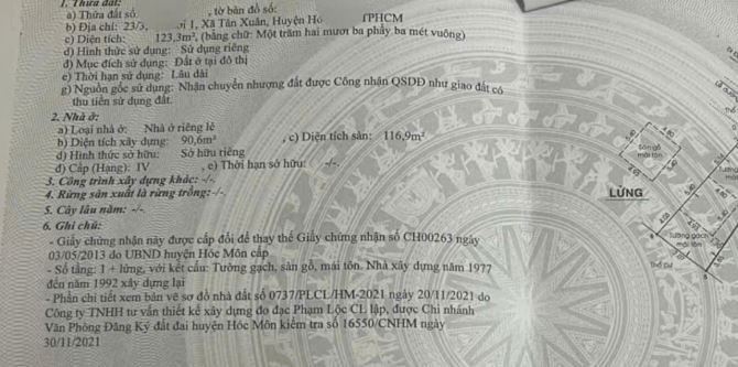 Nhà Mt đường TÂN XUÂN 👉Hóc Môn 123m2 kd buôn bán - 4