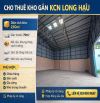 300m2 kho giáp KCN Long Hậu 20tr
