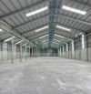 Kho xưởng bãi 5.000 m² kho xây dựng 3.800 m² có trạm điện 3 pha, mặt tiền đường Quốc Lộ 1A