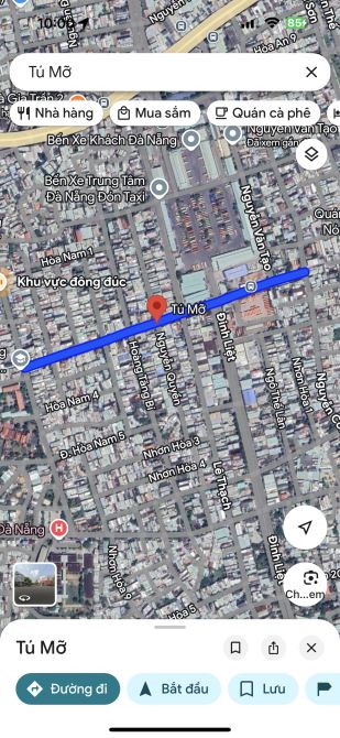 🔥 Đất 2 mặt tiền Đinh Liệt và Tú Mỡ , sau lưng bến xe Trung Tâm TP . Đà Nẵng