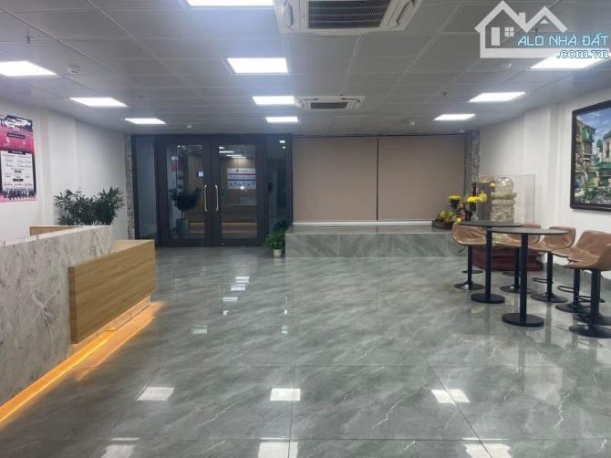 TOÀ BUILDING HOÀNG QUỐC VIỆT - 10 TẦNG THANG MÁY - LÔ GÓC - Ô TÔ TRÁNH - KINH DOANH - GPXD