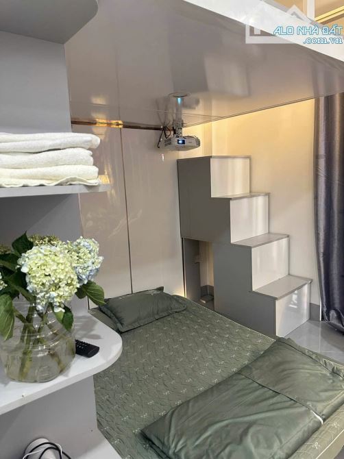 BÁN CĂN HỘ DỊCH VỤ VÕ CHÍ CÔNG, DT 46M, 7 TẦNG, MT 7.3M, THANG MÁY, FULL NỘI THẤT, 14.3 TỶ