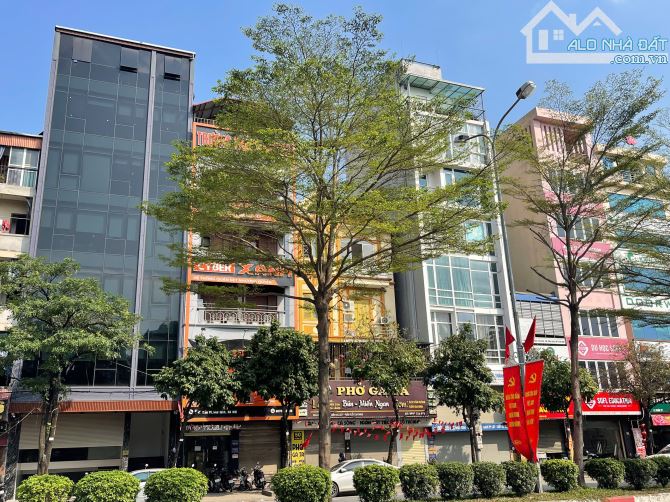 Bán Gấp tòa Văn Phòng mặt Phố Nguyễn Khánh Toàn, Cầu Giấy 106m 7mt 8 tầng thang mày 55 tỷ