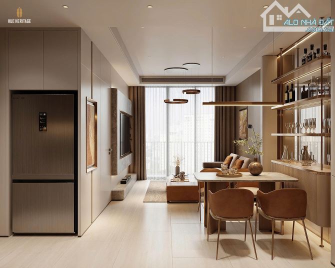 CĂN HỘ HUẾ HERITAGE- NGOẠI GIAO, 2 PHÒNG NGỦ, VIEW NGÃ 6 HUẾ SIÊU ĐẸP- GIÁ ĐẦU TƯ - 7