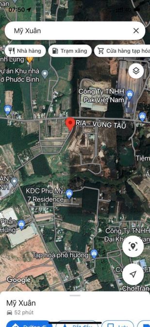 500m thuộc Mỹ Tân. Mỹ Xuân gần khu đô thị Phú Mỹ Gold