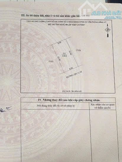 Bán lô đất Hưng Lộc, cạnh trường Sư phạm Nghệ An, chỉ 34 triệu/m2 - 3