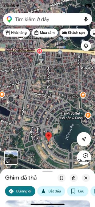 Bán ô đất Biệt thự khu đô thị sinh thái Vinh Tân tp. Vinh  - Diện tích gần 231m2 - 3