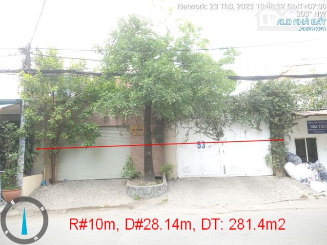 Bán biệt thự mặt tiền đường Thạnh Lộc 16, 281m2, biệt thự 3 tầng, giá 14,2 tỷ