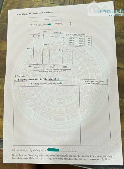 NHÀ BÁN KDC BH 13T5 TL - MẶT TIỀN ĐƯỜNG NHỰA 12m - 6 x 20 - Trệt 2 lầu BTCT - 6PN 6WC. - 1