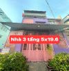 BÁN NHÀ 3 TẦNG - 5X19.6- LÔ GÓC NGAY KDC THANH SƠN - PHẠM VĂN SÁNG - BÀ ĐIỂM - 5.2 TỶ