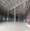 Cho thuê nhà xưởng trong KCN yên Phong dt 2500m2 -5000m giá thuê 4.8 usd/m