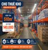 CHO THUÊ KHO 510m2 ĐƯỜNG ĐÀO TRÍ ( CÓ PCCC TỰ ĐỘNG ) giá 140.000 VNĐ/m2