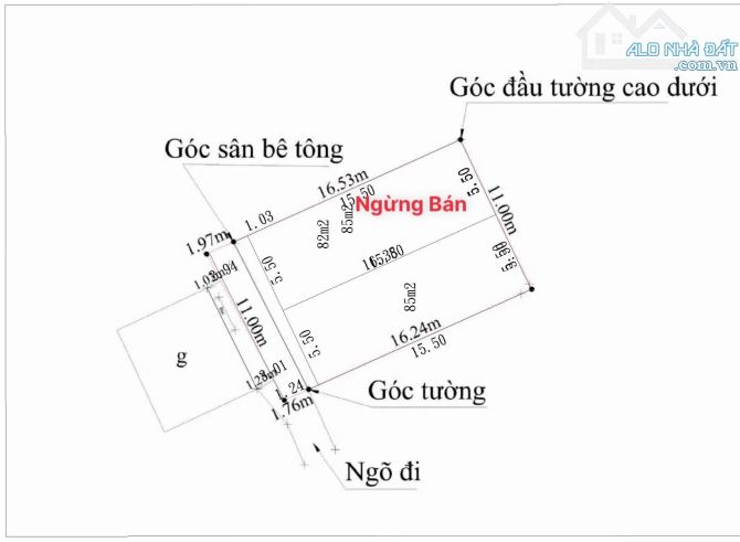 Còn duy nhất 1 lô 85m2 ngang 5,5m bên cạnh Bệnh Viện Đa Khoa Quốc Tế Thuỷ Nguyên