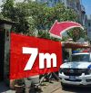 BÁN ĐẤT MẶT TIỀN QUẬN 7. 130M2. 7M x 18M. XIN PHÉP XÂY DỰNG 8 TẦNG, CÓ HẦM