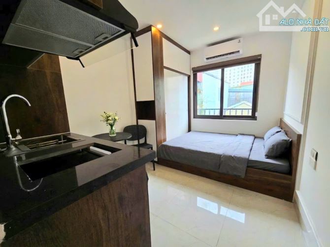 Toà CHDV Minh Khai, 65m2*6T, MT 5.5M, 18 phòng KK, ngõ thông, đủ PCCC, dòng tiền 7%/năm! - 1