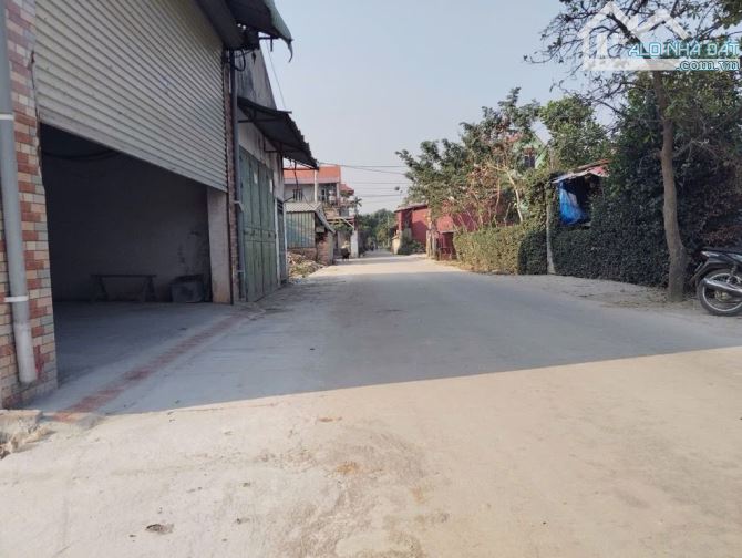 Bán đất Quang Minh Mê Linh 140m2, mặt tiền 7m, có sẵn nhà xưởng, dòng tiền hơn 100 triệu/n - 2