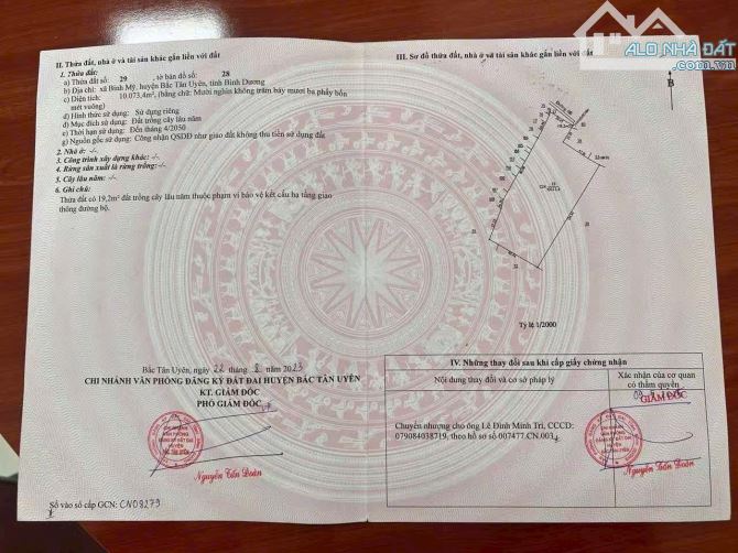 Bán hơn 1ha đất Bình Mỹ, Bắc Tân Uyên, Bình Dương - 4