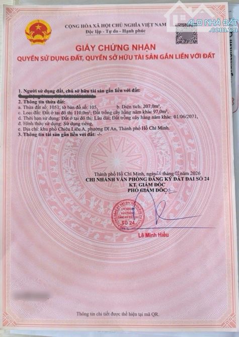 Đất gần ngã tư Chiêu Liêu, phường Tân Đông Hiệp, TP Dĩ An - 4