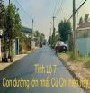Đất Mặt tiền Tỉnh lộ 7 củ chi- giá chỉ 2.2tr/m.