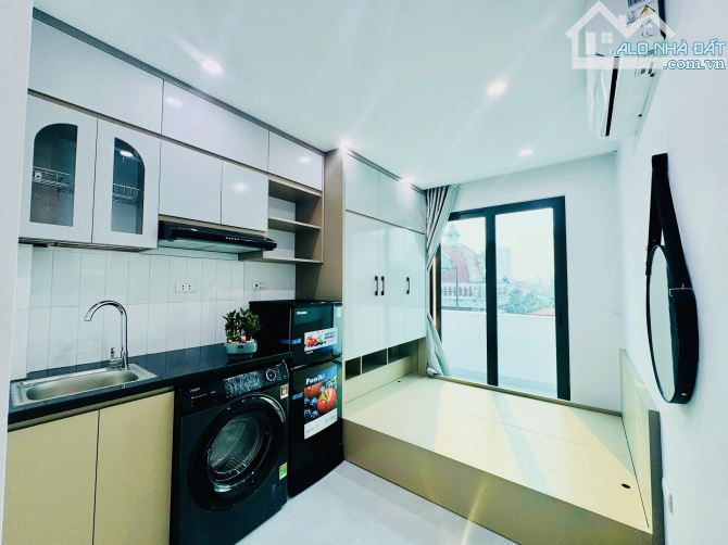 Bán toà CHDV Hoàng Cầu 2 thoáng trước sau sát phố gần HV Âm nhạc 60m2*6T 14PN, PCCC - 4