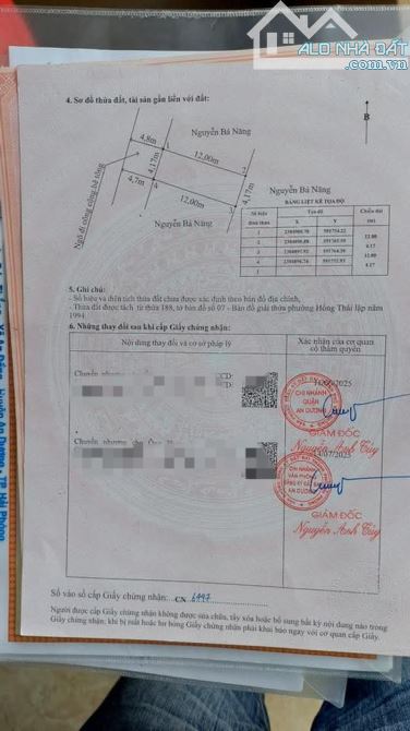 🌻Cần Bán lô đất khu phân lô Vĩnh Niệm tuyến 2 Bùi Viện 55m2, giá chỉ 5,2 tỷ - 3
