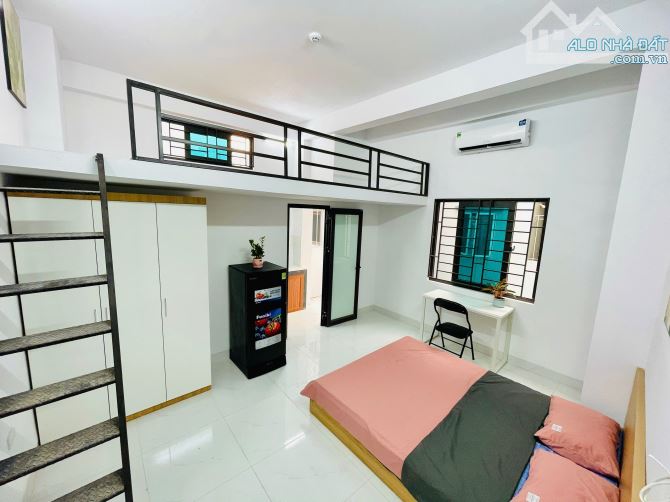 Cho Thuê CCMN 241 Yên Xá Thanh Trì 36m2 Gác Xép + Giường Cửa Sổ Giếng Giời Bếp Riêng TM - 4