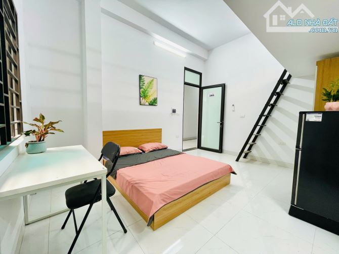 Cho Thuê CCMN 241 Yên Xá Thanh Trì 36m2 Gác Xép + Giường Cửa Sổ Giếng Giời Bếp Riêng TM - 7