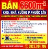 BÁN RẺ 6600m2 KHO, NHÀ XƯỞNG P.PHƯỚC TÂN, BIÊN HÒA, TP ĐỒNG NAI, ĐANG CHO THUÊ 165TR/THÁNG