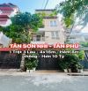 BÁN NHÀ TÂN SƠN NHÌ, TÂN PHÚ, 4 x 16m x 4 tầng, khu dân trí, HXH 8m, nhỉnh 10 tỷ