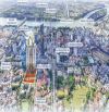 Căn hộ cao cấp Huế Heritage full nội thất view thoáng mặt tiền đường Hùng Vương, Ngã 6 Huế
