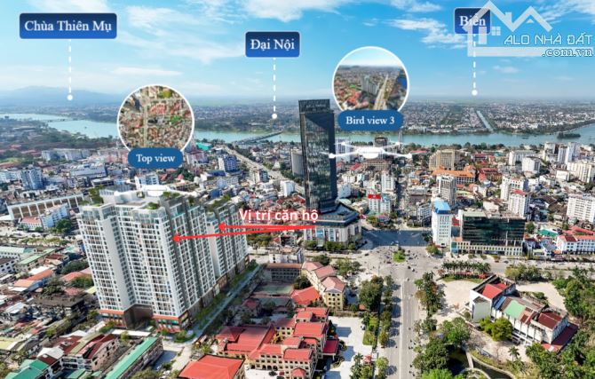 CĂN HỘ HUẾ HERITAGE- NGOẠI GIAO, 2 PHÒNG NGỦ, VIEW NGÃ 6 HUẾ SIÊU ĐẸP- GIÁ ĐẦU TƯ - 12