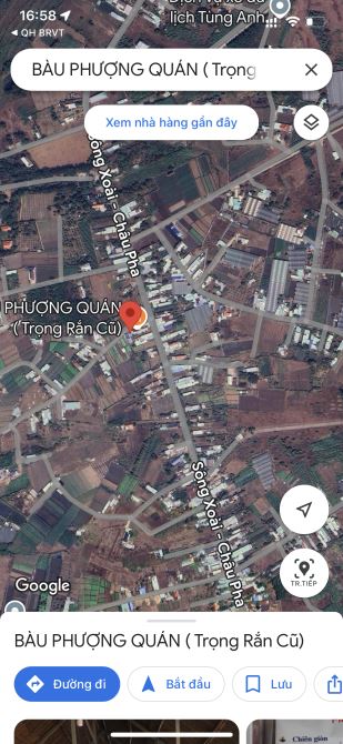 1 sào sát đường Bàu Phượng Châu Pha chỉ 2.xxx nhỏ - 1