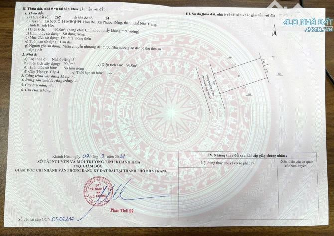 NHÀ ĐẸP ĐƯỜNG LƯU HỮU PHƯỚC, HÒN RỚ 1 , PHƯỜNG NAM NHA TRANG.5 tỷ 439 - 11