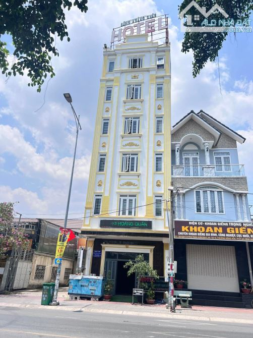 16TY BÁN KS 6 TẦNG ĐƯỜNG HAI BÀ TRƯNG SÁT GO DĨ AN.THU NHẬP 150tr/tháng