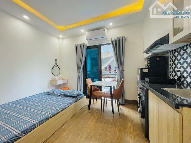 BÁN TOÀ NHÀ 7T T.máy Căn Hộ Cho Thuê Cầu Giấy DT58m2 Ngõ Nông, Full nội thất,Pccc. 12,7 Tỷ