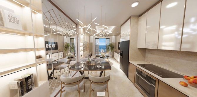 TẦNG 28 VIEW QUẢNG TRƯỜNG TOÀN THÀNH PHỐ 2 TỶ 831 - CĂN HỘ ECOPALACE - 1