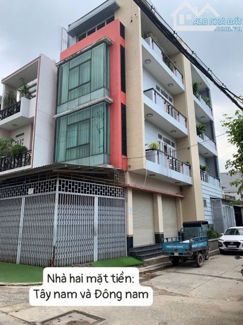 Bán nhà 4 tầng góc 2MT đường Đỗ Hành, P.Trung Mỹ Tây, giá 8.6 tỷ