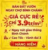 HÀNG HIẾM!!! ĐẤT BÌNH CHÁNH 3.9TR/M2