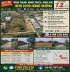 NGANG 21M ĐẤT LỚN → 2220 HÙNG VƯƠNG, VĨNH THANH, NHƠN TRẠCH, HƠN 1000M², 200M² THỔ CƯ, 💰
